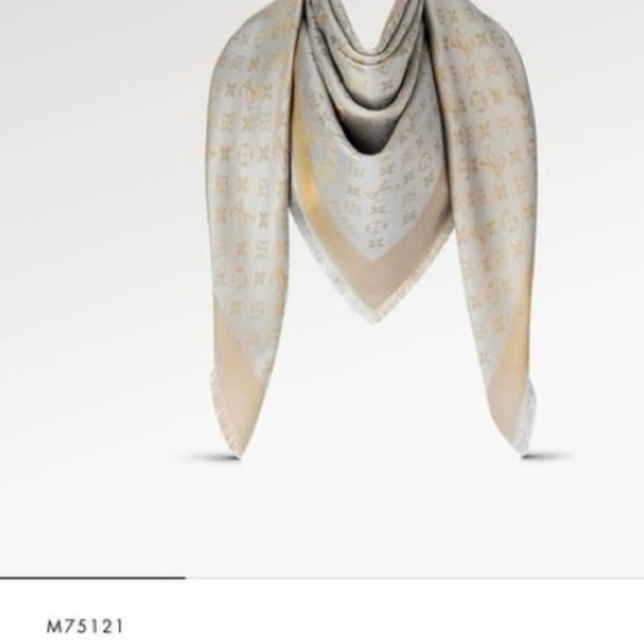 Louis Vuitton monogram shine shawl - Picture 3 of 10